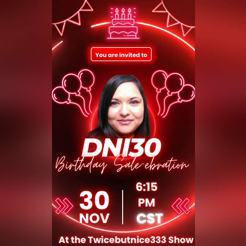 YAY BIRTHDAY TIME COME JOIN US @twicebutnice333 show tonight 6:15pm central